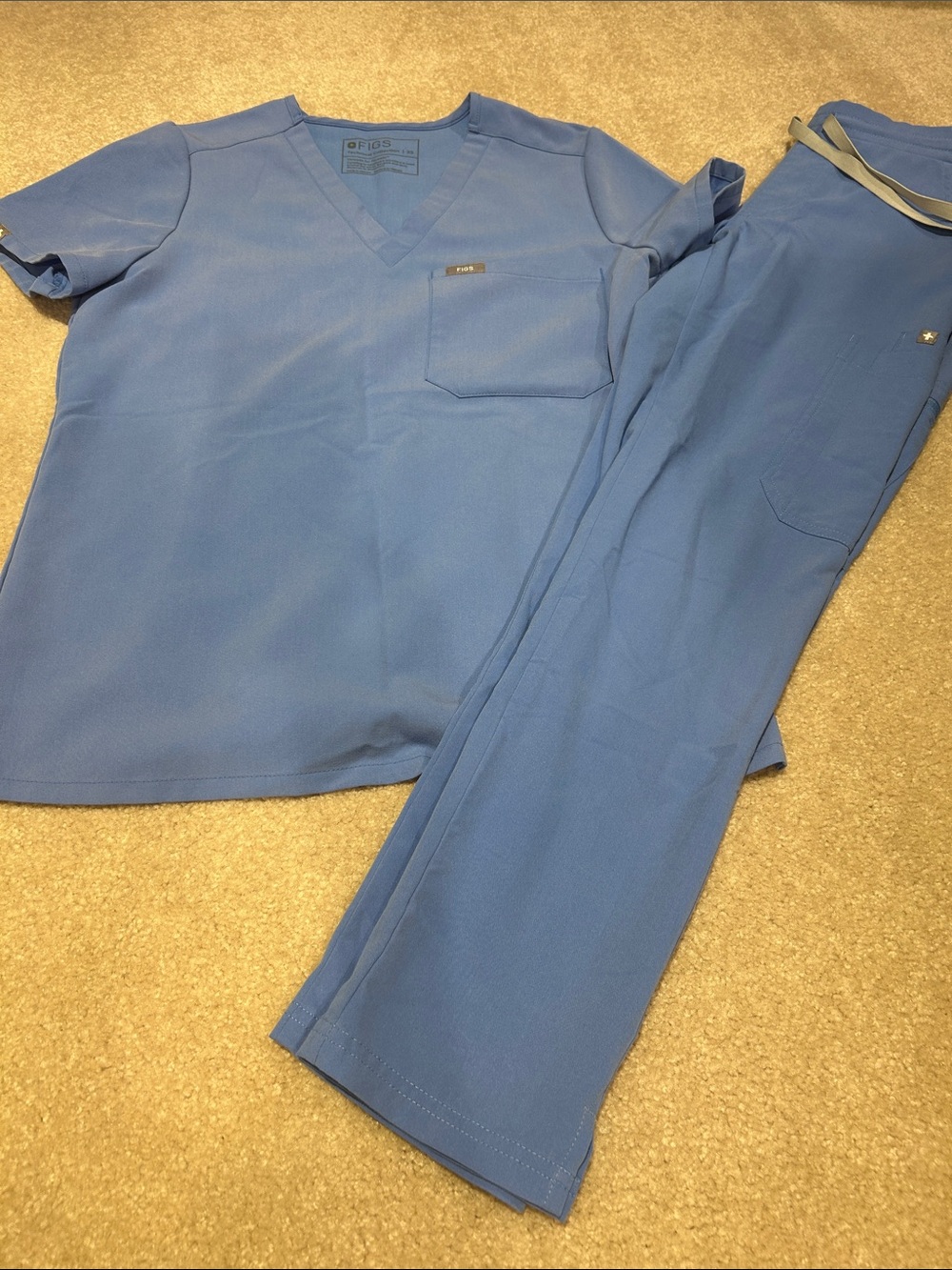 FIGS Women Ceil Blue Set